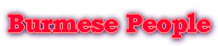 Burmese People