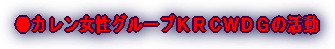 ●カレン女性グループKRCWDGの活動